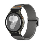 Kalebol Button Elastic Nylon Watch Band, For Samsung Galaxy Watch 5 Pro / 6 / 7
