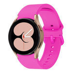 Kalebol Metal Pin Buckle Silicone Watch Band, For Samsung Galaxy Watch 7 / 6 / 5 / 4