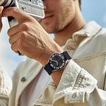 Kalebol Metal Pin Buckle Silicone Watch Band, For Samsung Galaxy Watch 7 / 6 / 5 / 4