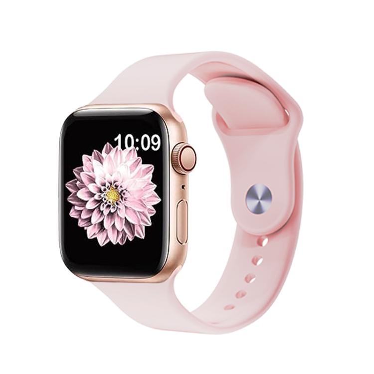 Kalebol Reverse Buckle Silicone Watch Band, For Apple Watch 46mm / 49mm / 45mm / 44mm, For Apple Watch 42mm / 41mm / 40mm / 38mm
