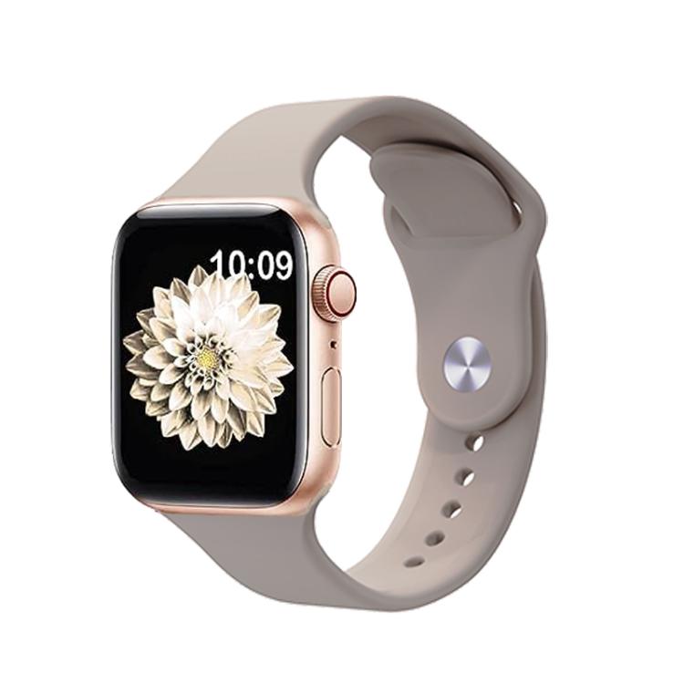 Kalebol Reverse Buckle Silicone Watch Band, For Apple Watch 46mm / 49mm / 45mm / 44mm, For Apple Watch 42mm / 41mm / 40mm / 38mm
