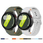Kalebol Wave Stitching Silicone Watch Band, For Samsung Galaxy Watch 7  / 6 / 5 / 4
