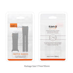 Kalebol Wave Stitching Silicone Watch Band, For Samsung Galaxy Watch 7  / 6 / 5 / 4