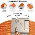 Kalebol Parachute Buckle Elastic Nylon Watch Band, For Apple Watch 46mm / 49mm / 45mm / 44mm, For Apple Watch 42mm / 41mm / 40mm / 38mm