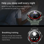 D11 1.46 inch 2 in 1 Bluetooth Earphone Smart Watch, Support Bluetooth Call / NFC / Heart Rate, D11 (Black), D11 (Green)