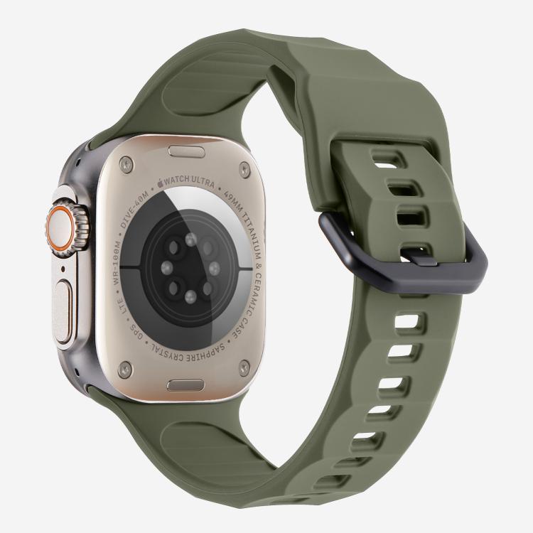 Kalebol Ripple Sports Silicone Strap, For Apple Watch 46mm / 49mm / 45mm / 44mm, For Apple Watch 42mm / 41mm / 40mm / 38mm