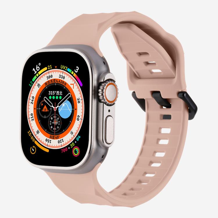 Kalebol Ripple Sports Silicone Strap, For Apple Watch 46mm / 49mm / 45mm / 44mm, For Apple Watch 42mm / 41mm / 40mm / 38mm