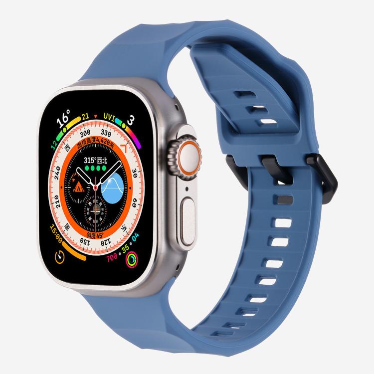 Kalebol Ripple Sports Silicone Strap, For Apple Watch 46mm / 49mm / 45mm / 44mm, For Apple Watch 42mm / 41mm / 40mm / 38mm