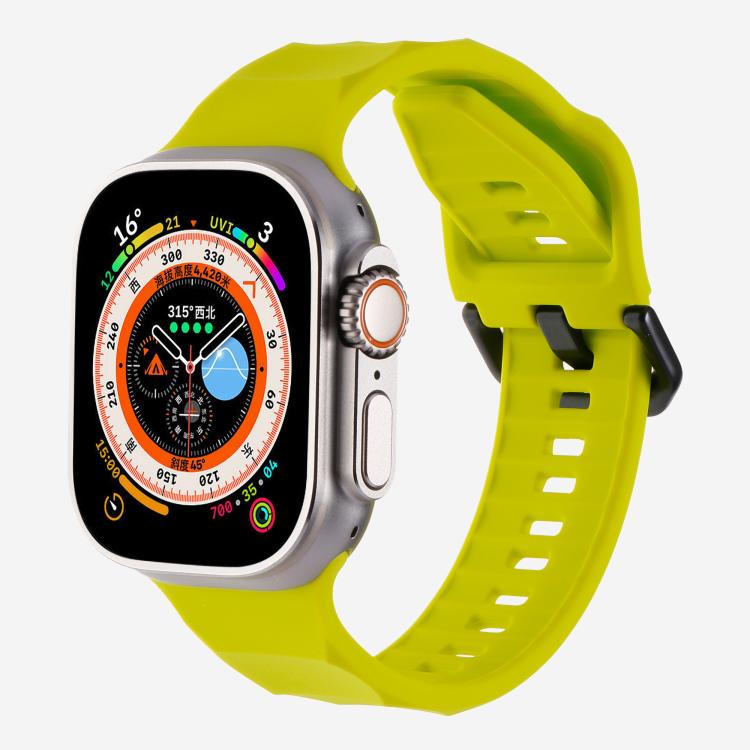 Kalebol Ripple Sports Silicone Strap, For Apple Watch 46mm / 49mm / 45mm / 44mm, For Apple Watch 42mm / 41mm / 40mm / 38mm