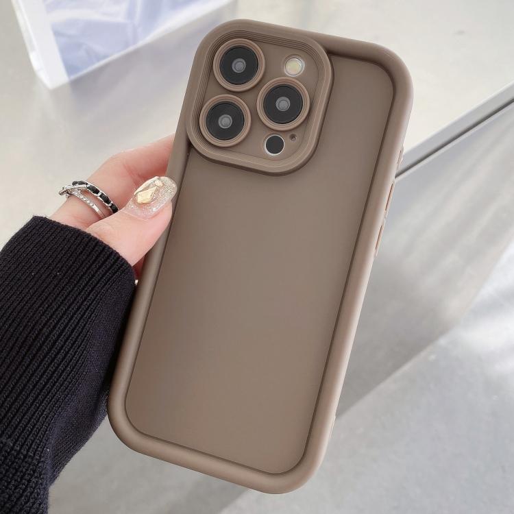 غطاء هاتف TPU مع إطار مقاوم للصدمات، تصميم غير لامع مع فتحات دقيقة، لهواتف iPhone 13 Pro Max، iPhone 13 Pro، iPhone 13، iPhone 12، iPhone 12 Pro Max، iPhone 12 Pro