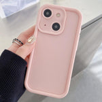 غطاء هاتف TPU مع إطار مقاوم للصدمات، تصميم غير لامع مع فتحات دقيقة، لهواتف iPhone 13 Pro Max، iPhone 13 Pro، iPhone 13، iPhone 12، iPhone 12 Pro Max، iPhone 12 Pro