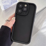 غطاء هاتف TPU مع إطار مقاوم للصدمات، تصميم غير لامع مع فتحات دقيقة، لهواتف iPhone 11 Pro Max، iPhone 11، iPhone 11 Pro، iPhone X / XS، iPhone XR، iPhone XS Max