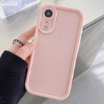 غطاء هاتف TPU مع إطار مقاوم للصدمات، تصميم غير لامع مع فتحات دقيقة، لهواتف iPhone 11 Pro Max، iPhone 11، iPhone 11 Pro، iPhone X / XS، iPhone XR، iPhone XS Max
