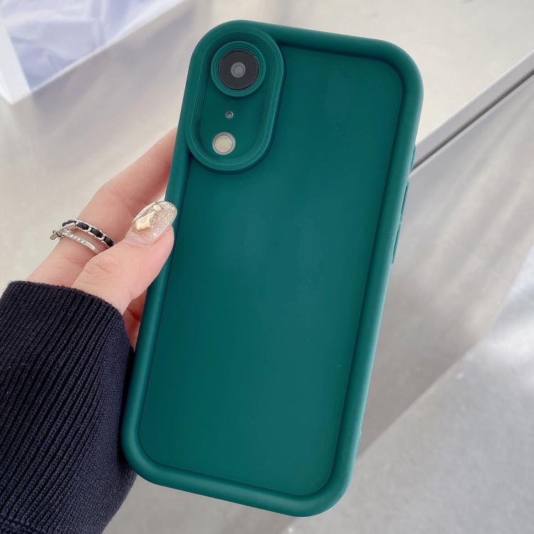 غطاء هاتف TPU مع إطار مقاوم للصدمات، تصميم غير لامع مع فتحات دقيقة، لهواتف iPhone 11 Pro Max، iPhone 11، iPhone 11 Pro، iPhone X / XS، iPhone XR، iPhone XS Max