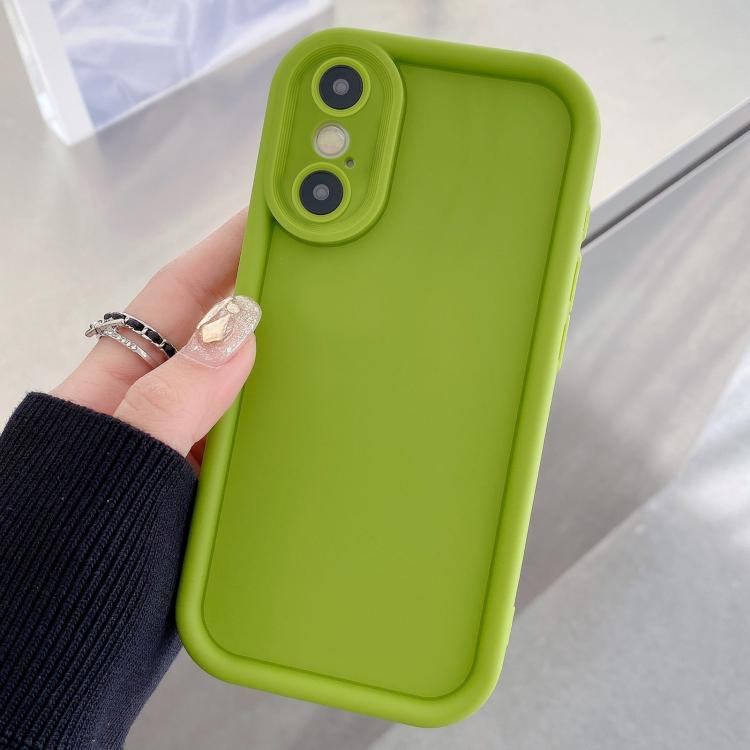 غطاء هاتف TPU مع إطار مقاوم للصدمات، تصميم غير لامع مع فتحات دقيقة، لهواتف iPhone 11 Pro Max، iPhone 11، iPhone 11 Pro، iPhone X / XS، iPhone XR، iPhone XS Max