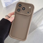 Shockproof Frame Frosted Precise Hole TPU Phone Case, For iPhone 17e / 16e, For iPhone 17 Pro Max, For iPhone 17 Pro, For iPhone 17, For iPhone Air, For iPhone 16 Pro Max