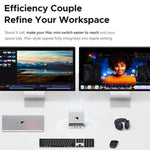 ORICO VS10 Mini Dock Desktop Expansion Multi-function Holder for Mac Mini 2024, without Memory, without Memory