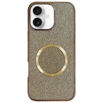 Electroplating PC Glitter Grain MagSafe Phone Case, For iPhone 17 Pro Max, For iPhone 17 Pro, For iPhone 16 Pro Max, For iPhone 16 Pro, For iPhone 16 Plus, For iPhone 16, For iPhone 15 Pro Max, For iPhone 15 Pro