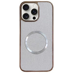 Electroplating PC Glitter Grain MagSafe Phone Case, For iPhone 17 Pro Max, For iPhone 17 Pro, For iPhone 16 Pro Max, For iPhone 16 Pro, For iPhone 16 Plus, For iPhone 16, For iPhone 15 Pro Max, For iPhone 15 Pro