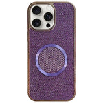 Electroplating PC Glitter Grain MagSafe Phone Case, For iPhone 17 Pro Max, For iPhone 17 Pro, For iPhone 16 Pro Max, For iPhone 16 Pro, For iPhone 16 Plus, For iPhone 16, For iPhone 15 Pro Max, For iPhone 15 Pro