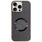 Electroplating PC Glitter Grain MagSafe Phone Case, For iPhone 17 Pro Max, For iPhone 17 Pro, For iPhone 16 Pro Max, For iPhone 16 Pro, For iPhone 16 Plus, For iPhone 16, For iPhone 15 Pro Max, For iPhone 15 Pro