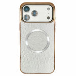 Electroplating PC Glitter Grain MagSafe Phone Case, For iPhone 17 Pro Max, For iPhone 17 Pro, For iPhone 16 Pro Max, For iPhone 16 Pro, For iPhone 16 Plus, For iPhone 16, For iPhone 15 Pro Max, For iPhone 15 Pro