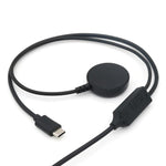 20V 3A 60W 2 in 1 Magnetic Charging Cable, Length: 1.5m, For Samsung Watch Series / Type-C Port Phone