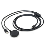 20V 3A 60W 2 in 1 Magnetic Charging Cable, Length: 1.5m, For Samsung Watch Series / Type-C Port Phone