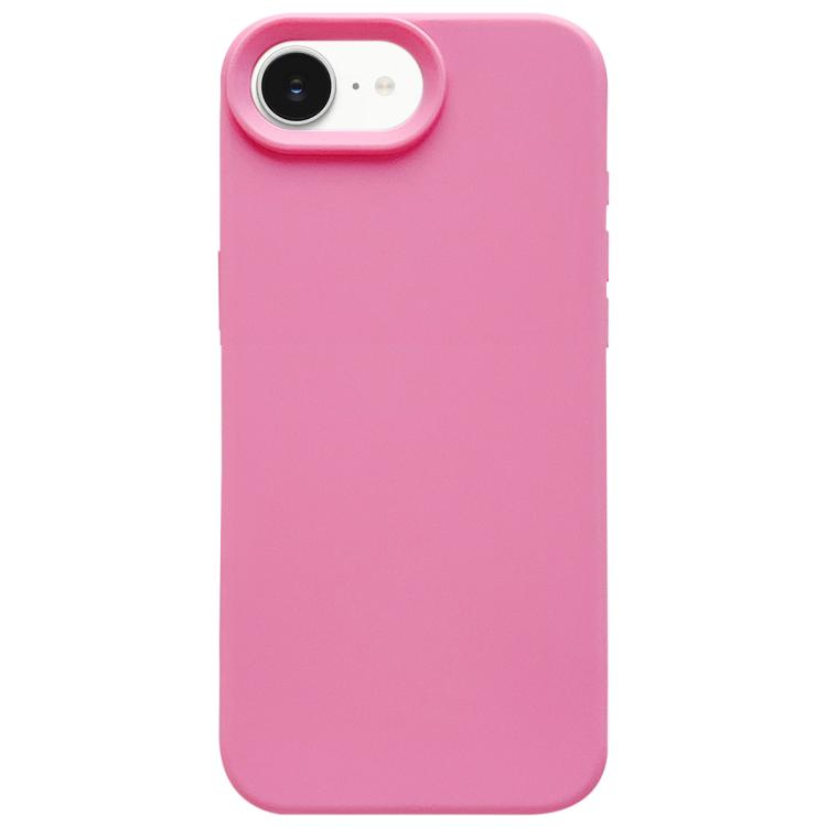 غطاء هاتف بسيط من السيليكون السائل المقلد Dopamine، لهواتف iPhone 17e / 16e، لهاتف iPhone 17 Pro Max، لهاتف iPhone 17 Pro
