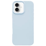 Dopamine Simple Imitation Liquid Silicone Phone Case, For iPhone 16 Pro, For iPhone 16 Plus, For iPhone 16