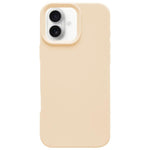غطاء هاتف بسيط من السيليكون السائل المقلد Dopamine، لهاتف iPhone 17، لهاتف iPhone Air، لهاتف iPhone 16 Pro Max