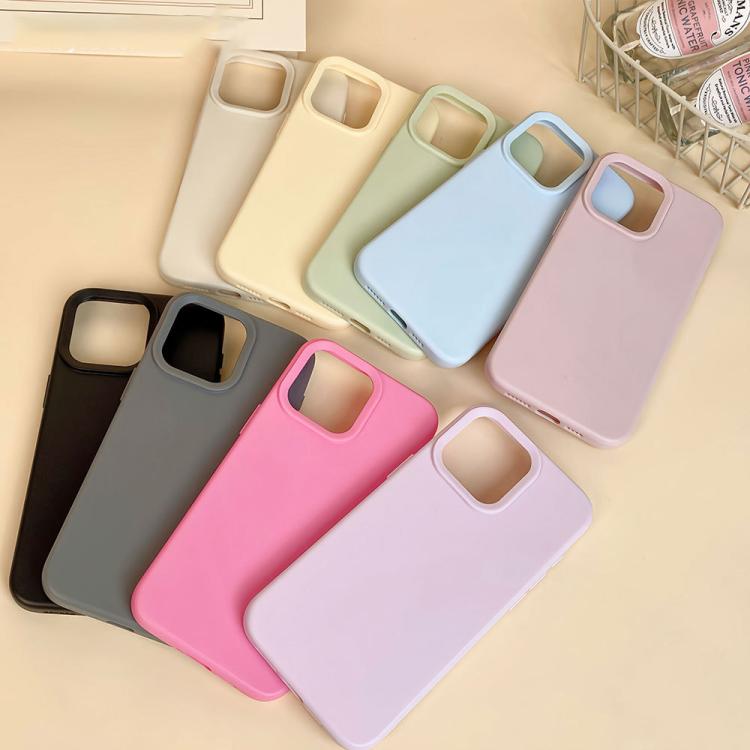 غطاء هاتف بسيط من السيليكون السائل المقلد Dopamine، لهاتف iPhone 17، لهاتف iPhone Air، لهاتف iPhone 16 Pro Max