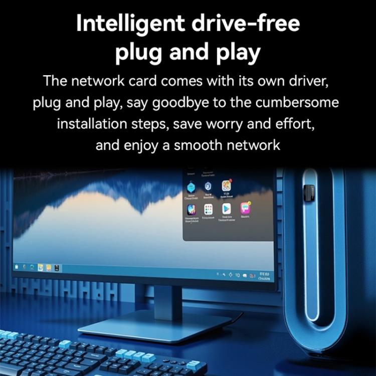 محول واي فاي لاسلكي Yesido WP10 بسرعة 150 ميجابت في الثانية USB
