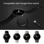Magnetisches Ladekabel für Google Pixel Watch xDfind Smartwatch, Länge: 1 m, USB-Anschluss