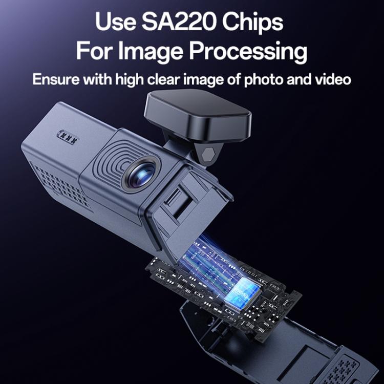 Yesido KM22 1K HD Dual Dash Camera Car Driving Recorder with 1.47 inch Screen, KM22