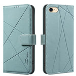Geometric Pattern RFID Leather Phone Case, For iPhone 6 / 7 / 8 / SE, For iPhone 13 Pro Max, For iPhone 13 Pro, For iPhone 12 / 12 Pro, For iPhone 12 Pro Max, For iPhone 11 Pro Max, For iPhone 11, For iPhone 11 Pro