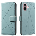 Geometric Pattern RFID Leather Phone Case, For iPhone 16e / 17e, For iPhone 17 Pro Max, For iPhone 17 Pro, For iPhone 17, For iPhone Air, For iPhone 16 Pro Max, For iPhone 16 Pro, For iPhone 16 Plus