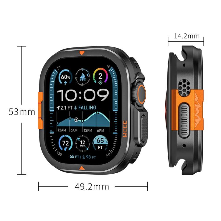 Full Coverage Metal Watch Case, For Apple Watch Ultra 3 / 2 / 1 49mm