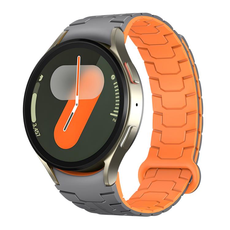 Magnetic Silicone Watch Band, For Samsung Galaxy Watch 7 / 6 / 5