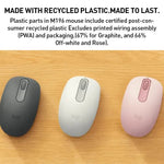 Logitech M196 1000DPI Bluetooth Wireless Mouse, M196