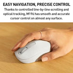 Logitech M196 1000DPI Bluetooth Wireless Mouse, M196