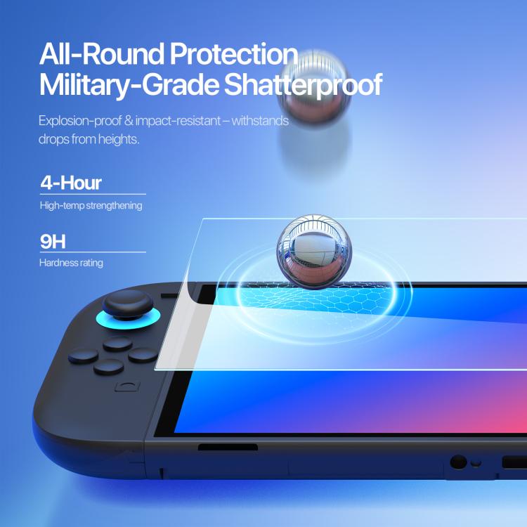 DUX DUCIS HD Full Screen Tempered Glass Film with Positioner, For Nintendo Switch 2