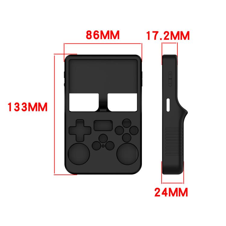 Silicone Handheld Game Console Protective Case, For ANBERNIC R36S