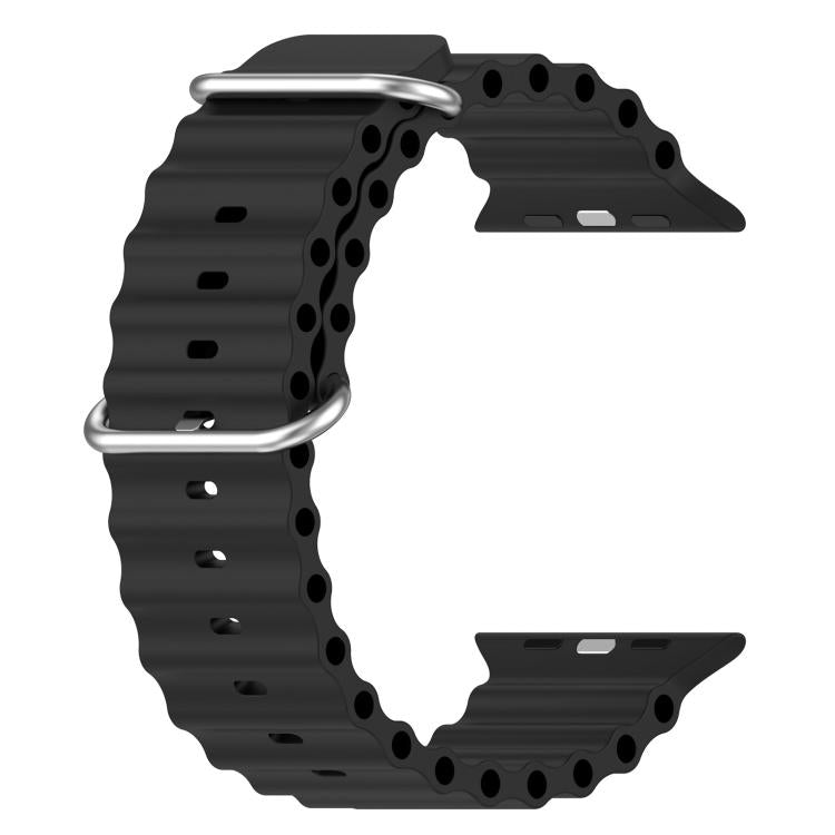 xDfind Ocean Silicone Watch Band, For Apple Watch 46mm / 49mm / 45mm / 44mm, For Apple Watch 42mm / 41mm / 40mm / 38mm