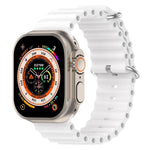 xDfind Ocean Silicone Watch Band, For Apple Watch 46mm / 49mm / 45mm / 44mm, For Apple Watch 42mm / 41mm / 40mm / 38mm