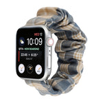 JK Uniform Style Cloth + Stainless Steel Watch Wrist Strap, For Apple Watch Series 7 45mm / 6 & SE & 5 & 4 44mm / 3 & 2 & 1 42mm, For Apple Watch Series 7 41mm / 6 & SE & 5 & 4 40mm / 3 & 2 & 1 38mm