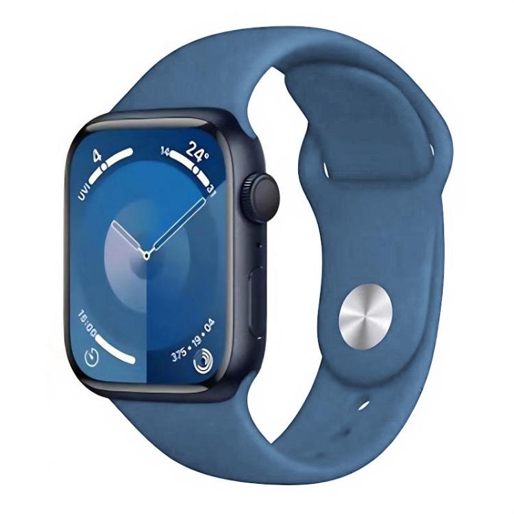 سوار ساعة رياضي من السيليكون بلون موحد من xDfind، لساعات Apple Watch بمقاسات 46مم / 49مم / 45مم / 44مم، لساعات Apple Watch بمقاسات 42مم / 41مم / 40مم / 38مم