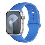 سوار ساعة رياضي من السيليكون بلون موحد من xDfind، لساعات Apple Watch بمقاسات 46مم / 49مم / 45مم / 44مم، لساعات Apple Watch بمقاسات 42مم / 41مم / 40مم / 38مم