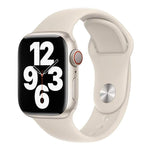 سوار ساعة رياضي من السيليكون بلون موحد من xDfind، لساعات Apple Watch بمقاسات 46مم / 49مم / 45مم / 44مم، لساعات Apple Watch بمقاسات 42مم / 41مم / 40مم / 38مم