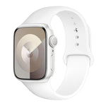 سوار ساعة رياضي من السيليكون بلون موحد من xDfind، لساعات Apple Watch بمقاسات 46مم / 49مم / 45مم / 44مم، لساعات Apple Watch بمقاسات 42مم / 41مم / 40مم / 38مم